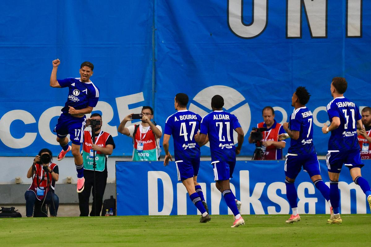 Imagini de meci Universitatea Craiova - Levski, foto: Ionuț Iordache / GSP