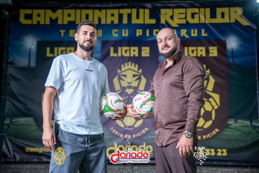 Eugen Trică devine imaginea Campionatului Regilor. O nouă competiție de tenis cu piciorul își propune să ridice standardele acestui sport în România