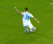 Golul marcat de Adrian Rus în Universitatea Craiova - Levski Sofia / Foto: Captură Prima Sport 1