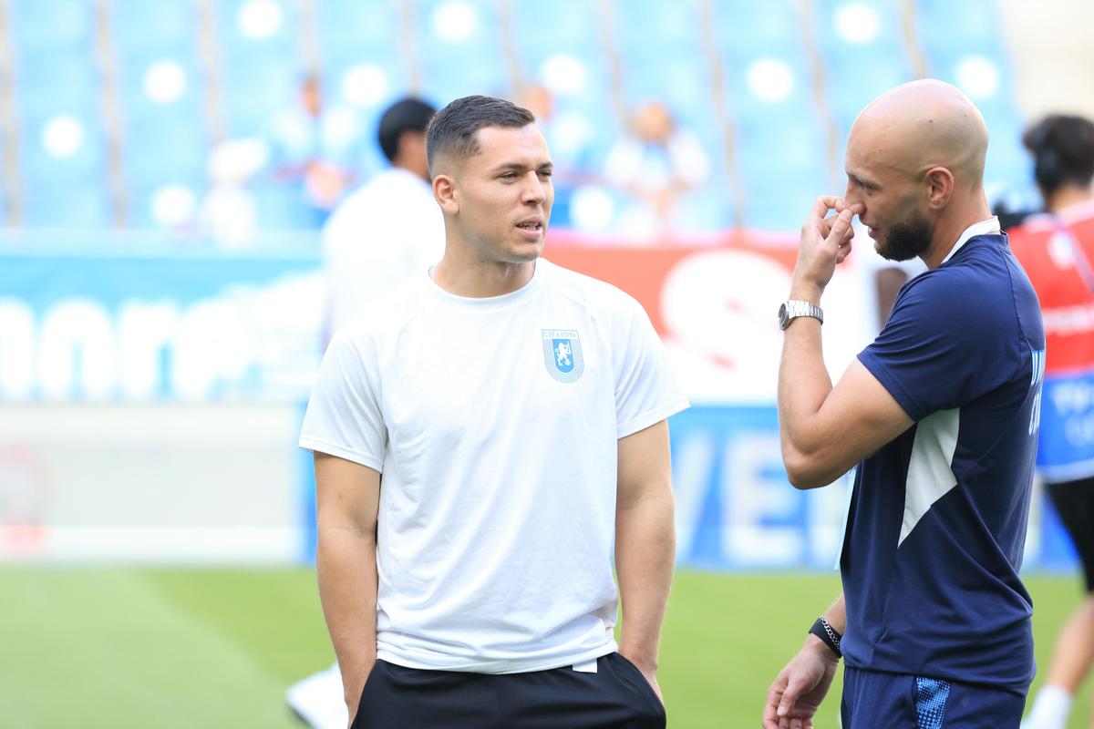 Craiova - Levski, imagini de la nivelul gazonului