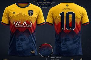 Mircea Lucescu, omagiat de o echipă de amatori din SUA » Ce tricouri vor purta în acest sezon