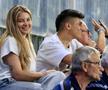 Francesca Simionescu și Juan Bauza la meciul Universitatea Craiova - Levski Sofia. Foto: Ionuț Iordache (GSP.Ro)