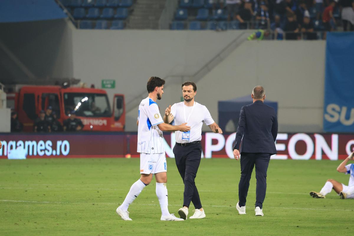 Jucătorii Craiovei, la finalul meciului cu Levski