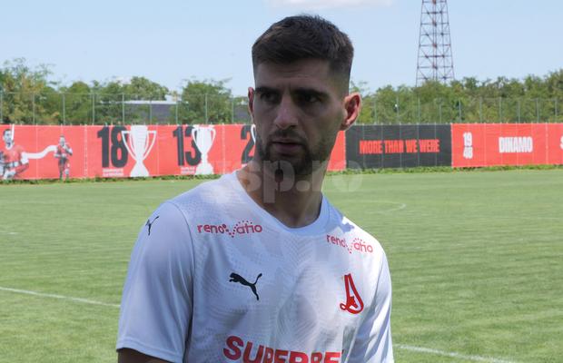 Când va debuta noul transfer al lui Dinamo: „Nu depinde de noi”