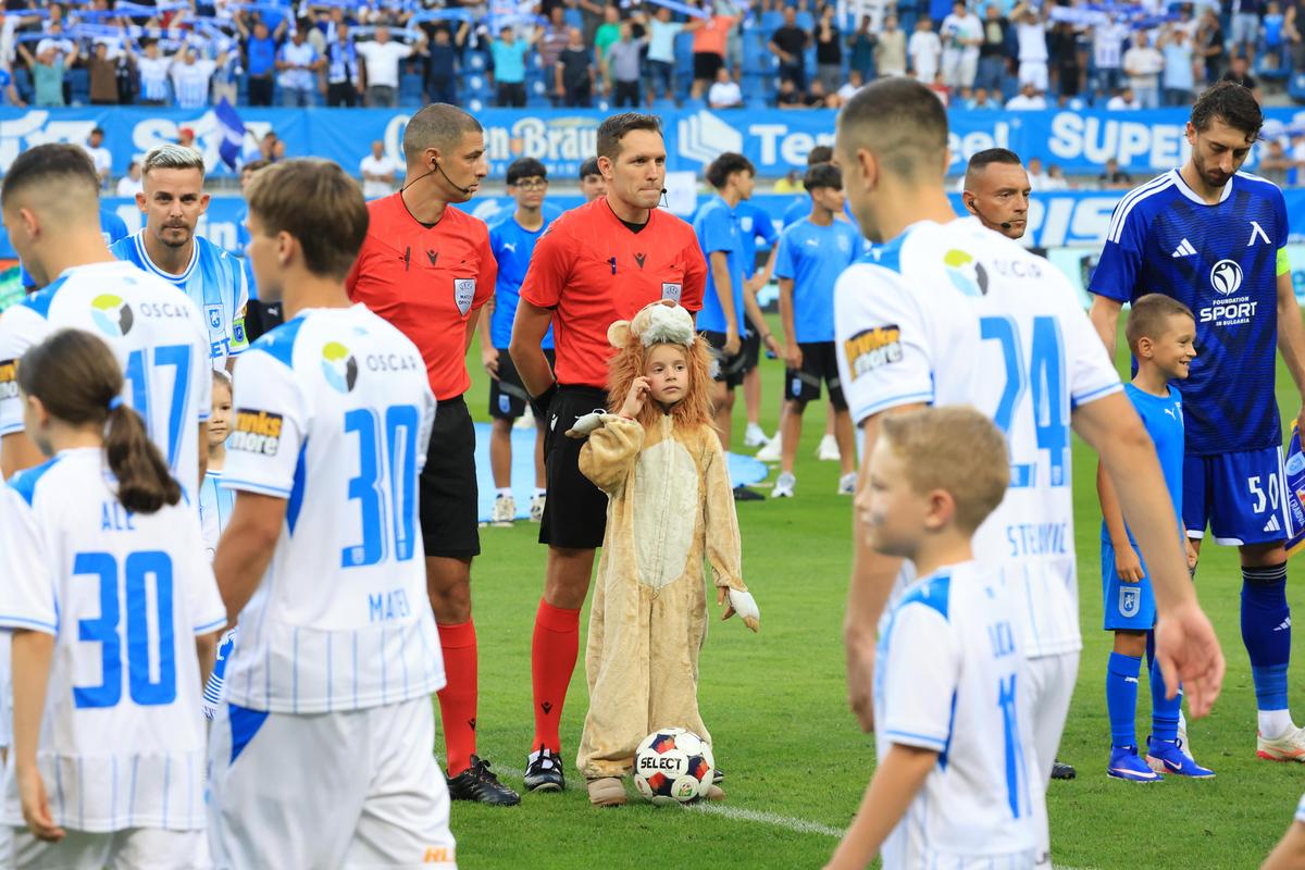 Imagini de meci Universitatea Craiova - Levski, foto: Ionuț Iordache / GSP