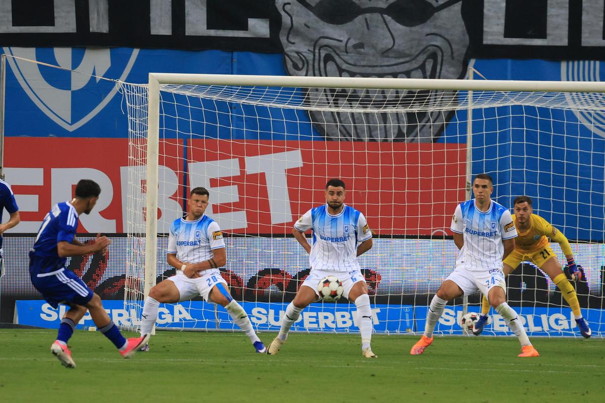 Imagini de meci Universitatea Craiova - Levski, foto: Ionuț Iordache / GSP