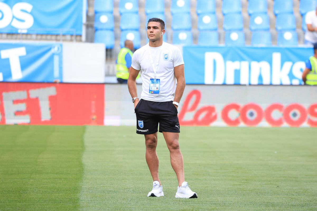 Craiova - Levski, imagini de la nivelul gazonului