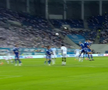 Golul marcat de Adrian Rus în Universitatea Craiova - Levski Sofia / Foto: Captură Prima Sport 1