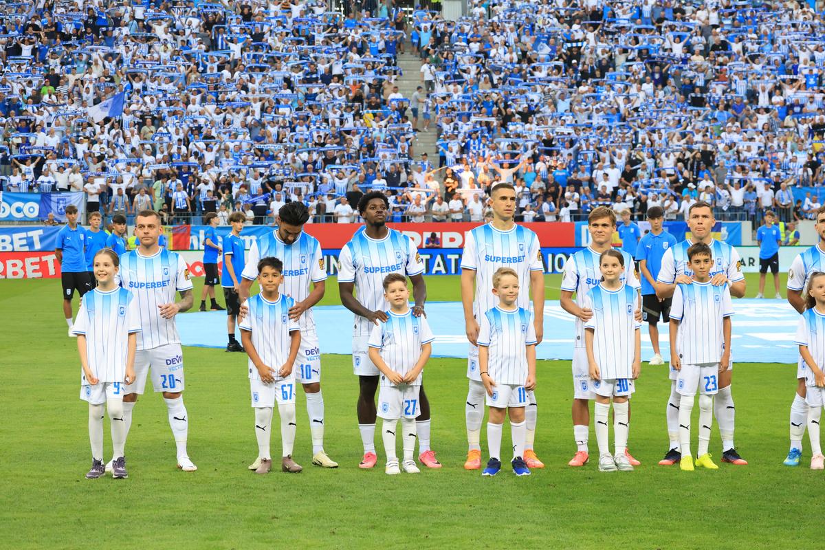Imagini de meci Universitatea Craiova - Levski, foto: Ionuț Iordache / GSP