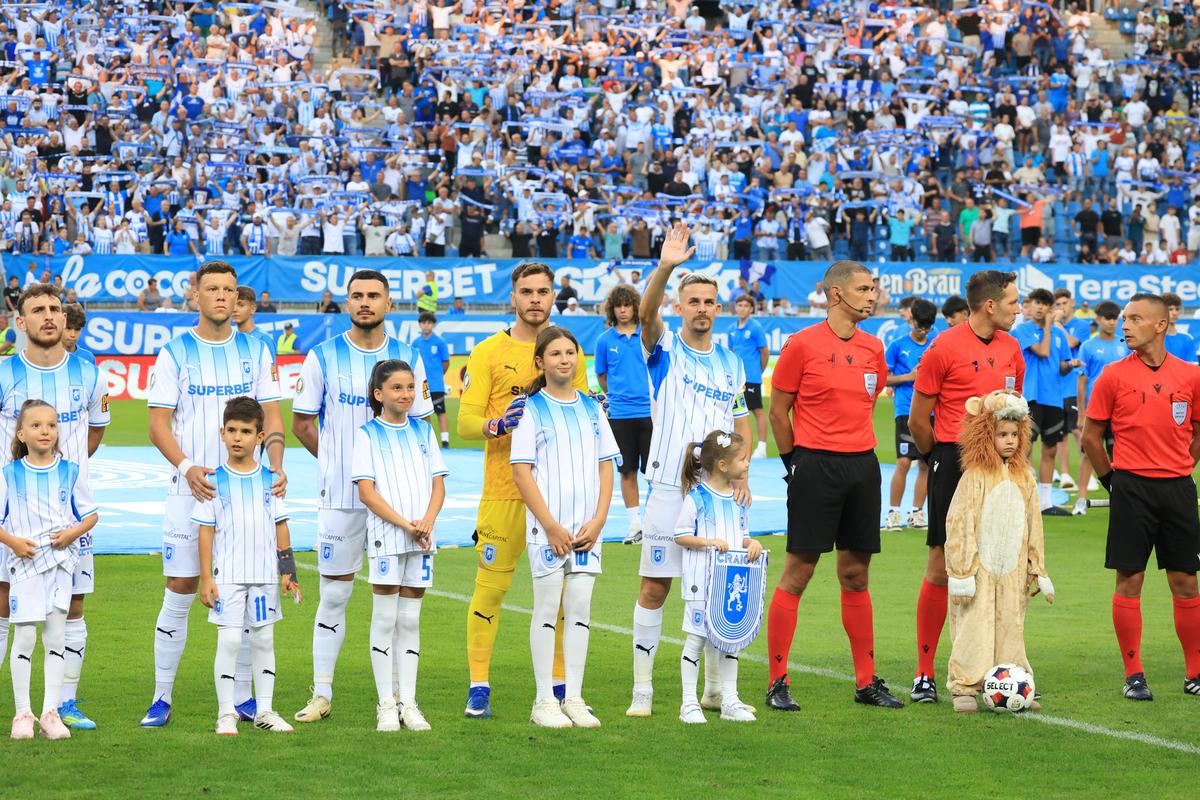 Imagini de meci Universitatea Craiova - Levski, foto: Ionuț Iordache / GSP