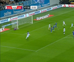 Golul marcat de Adrian Rus în Universitatea Craiova - Levski Sofia / Foto: Captură Prima Sport 1