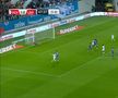 Golul marcat de Adrian Rus în Universitatea Craiova - Levski Sofia / Foto: Captură Prima Sport 1