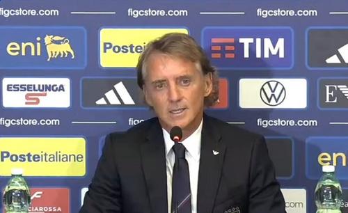 Roberto Mancini a plecat în urmă cu o lună și jumătate din Qatar de la Al-Sadd. Va avea un salariu de 2 milioane de euro la naționala Italiei / Foto: X