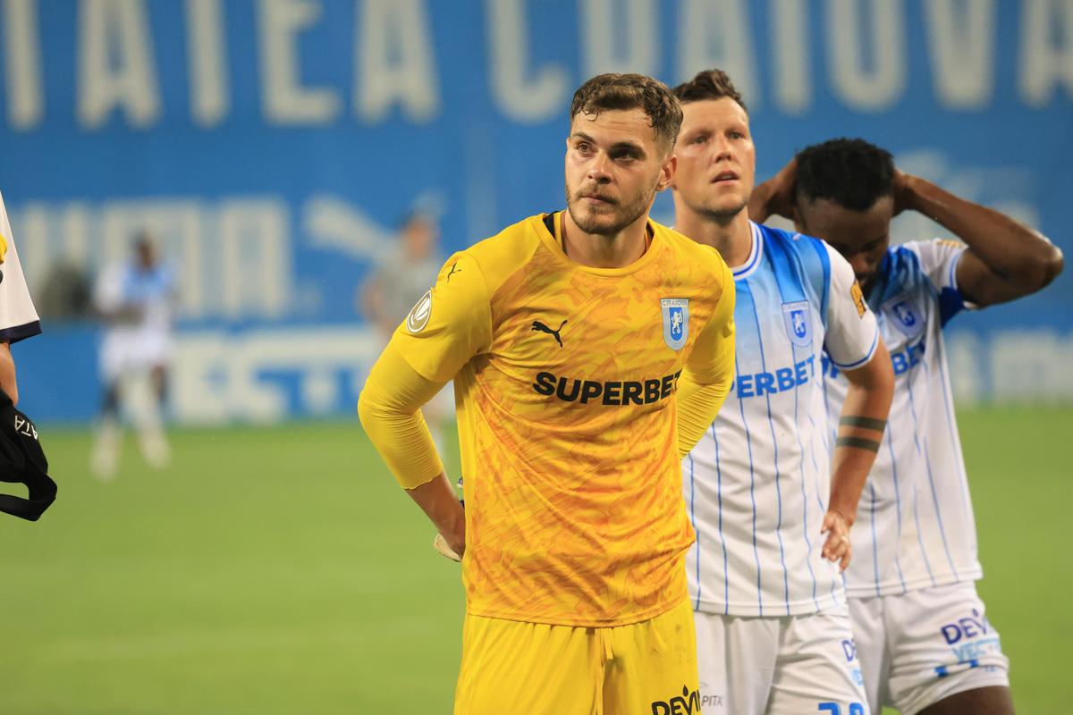Imagini de meci Universitatea Craiova - Levski, foto: Ionuț Iordache / GSP