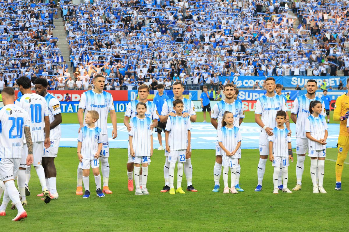 Imagini de meci Universitatea Craiova - Levski, foto: Ionuț Iordache / GSP