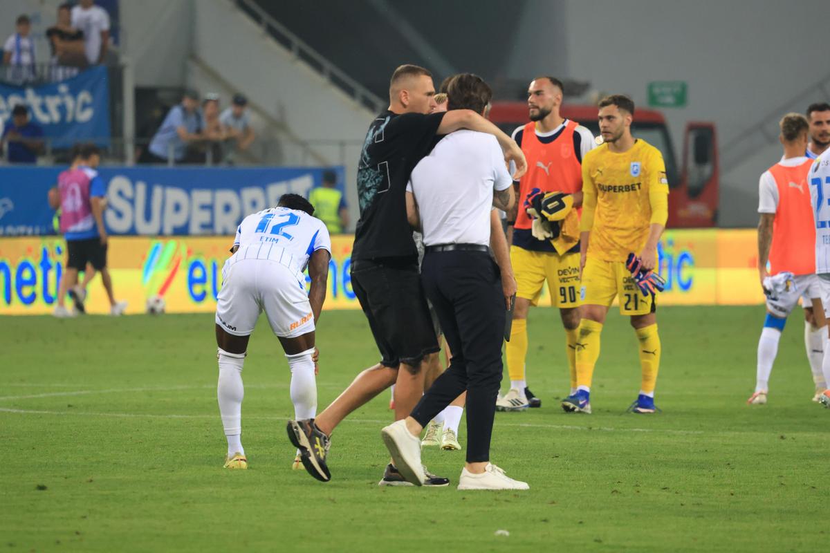 Imagini de meci Universitatea Craiova - Levski, foto: Ionuț Iordache / GSP