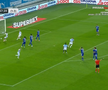 Golul marcat de Adrian Rus în Universitatea Craiova - Levski Sofia / Foto: Captură Prima Sport 1