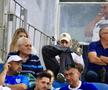 Francesca Simionescu și Juan Bauza la meciul Universitatea Craiova - Levski Sofia. Foto: Ionuț Iordache (GSP.Ro)