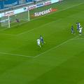 Adrian Rus, gol spectaculos în Universitatea Craiova - Levski Sofia / Foto: Captură Prima Sport 1