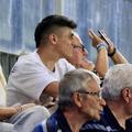 Francesca Simionescu și Juan Bauza la meciul Universitatea Craiova - Levski Sofia. Foto: Ionuț Iordache (GSP.Ro)