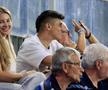 Francesca Simionescu și Juan Bauza la meciul Universitatea Craiova - Levski Sofia. Foto: Ionuț Iordache (GSP.Ro)
