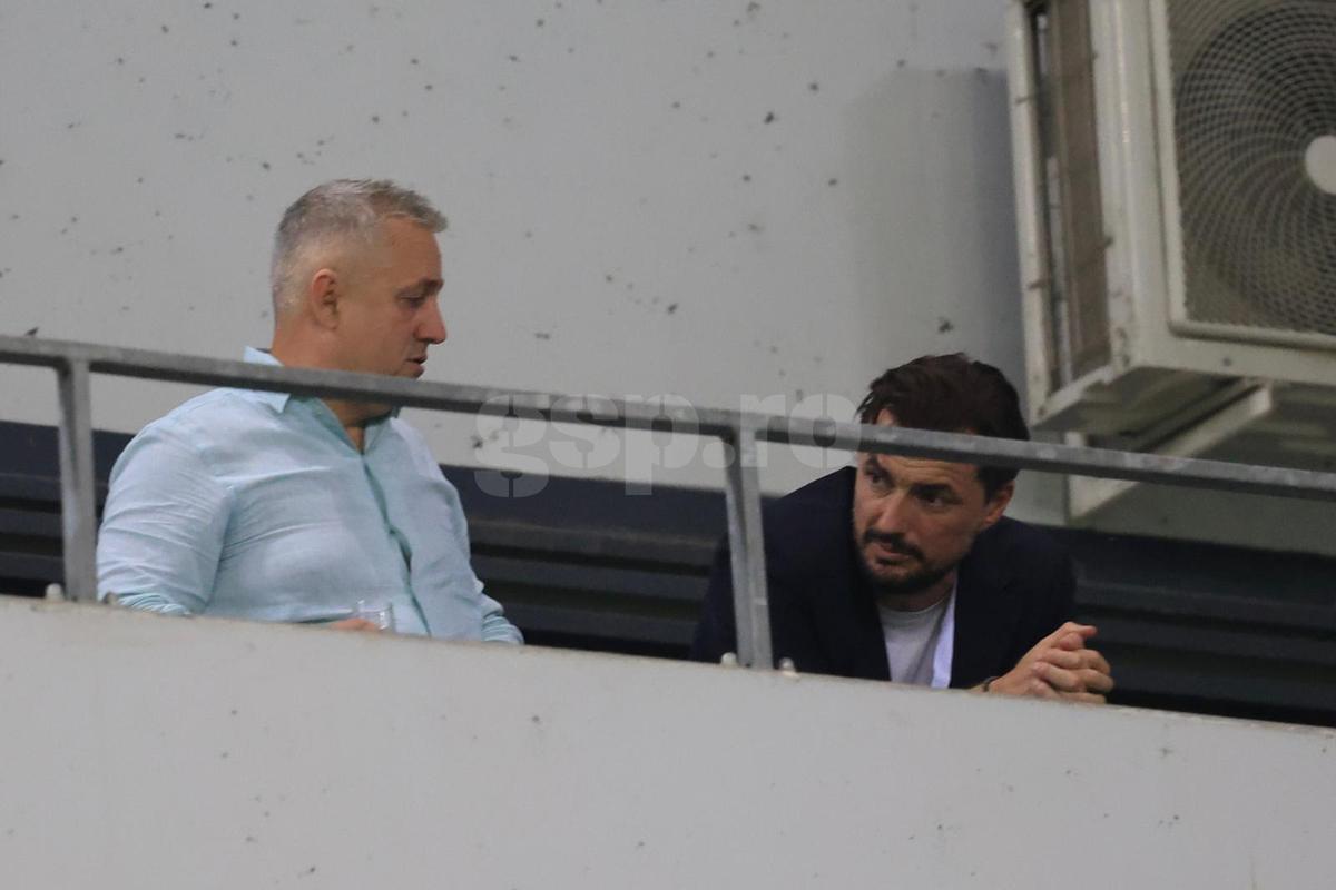Mihai Rotaru și Mario Felgueiras, după Universitatea Craiova - Levski Sofia / Foto: Ionuț Iordache GSP
