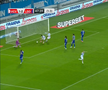 Golul marcat de Adrian Rus în Universitatea Craiova - Levski Sofia / Foto: Captură Prima Sport 1