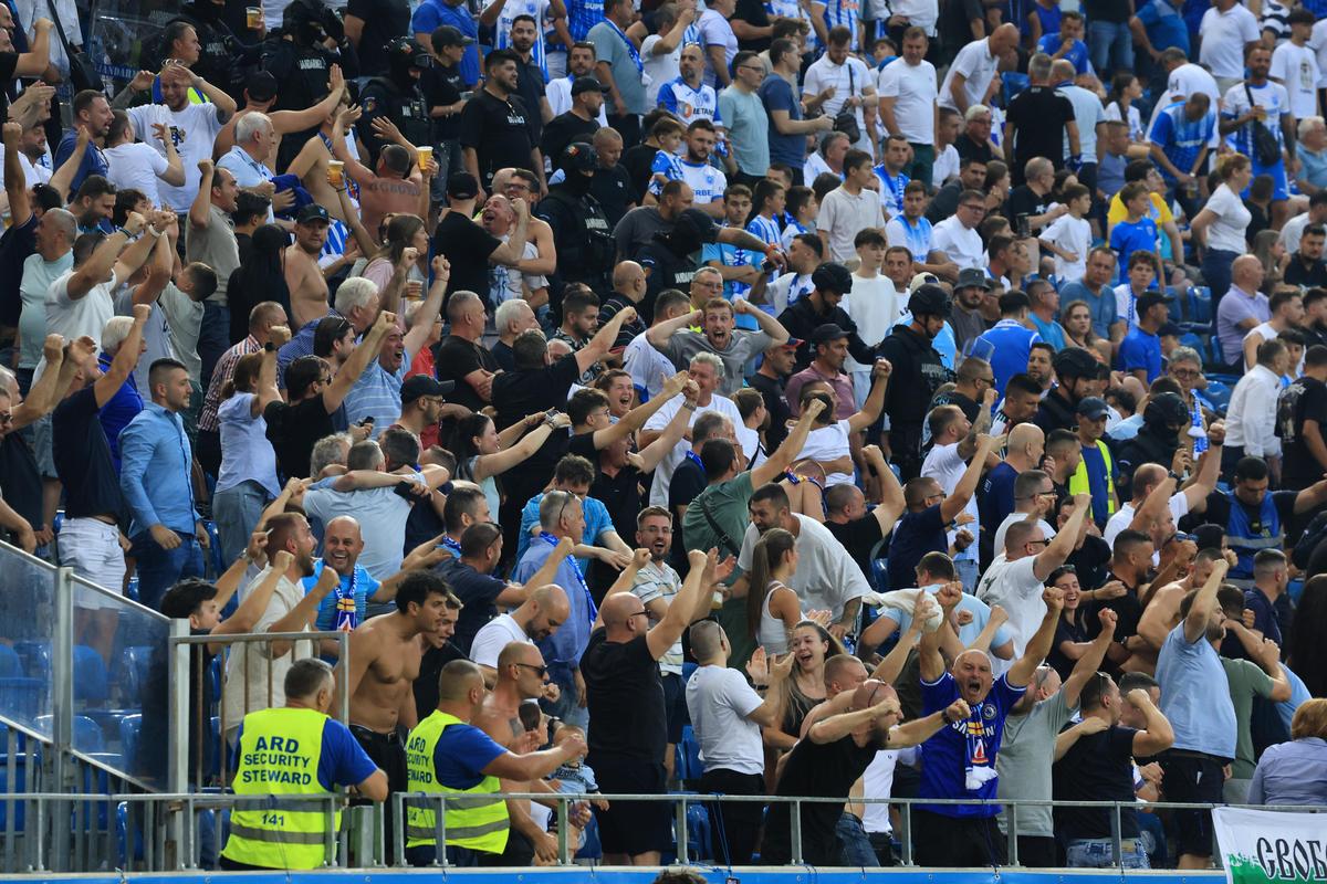 Fanii Levski după goluri