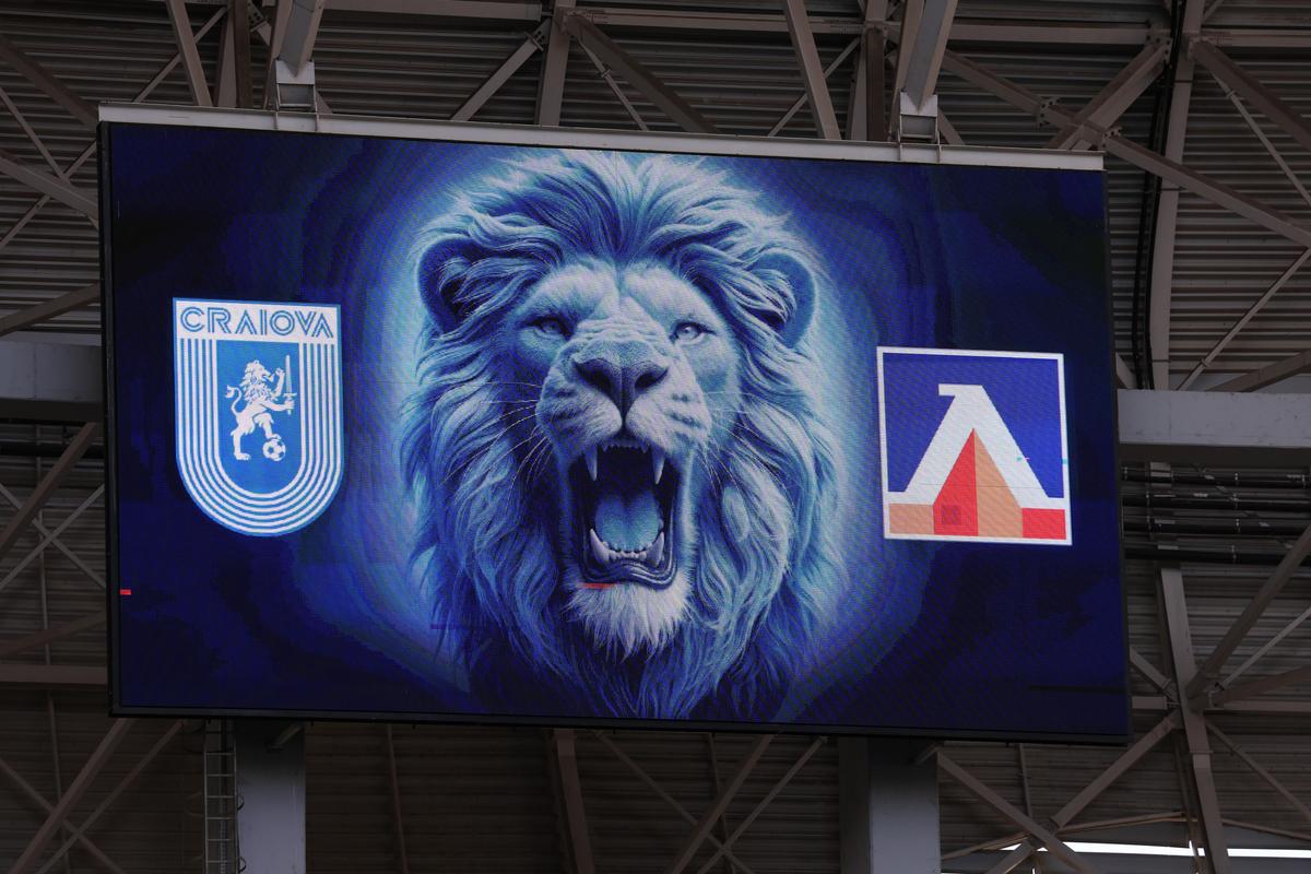 Craiova - Levski, imagini de la nivelul gazonului