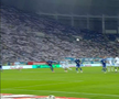 Golul marcat de Adrian Rus în Universitatea Craiova - Levski Sofia / Foto: Captură Prima Sport 1