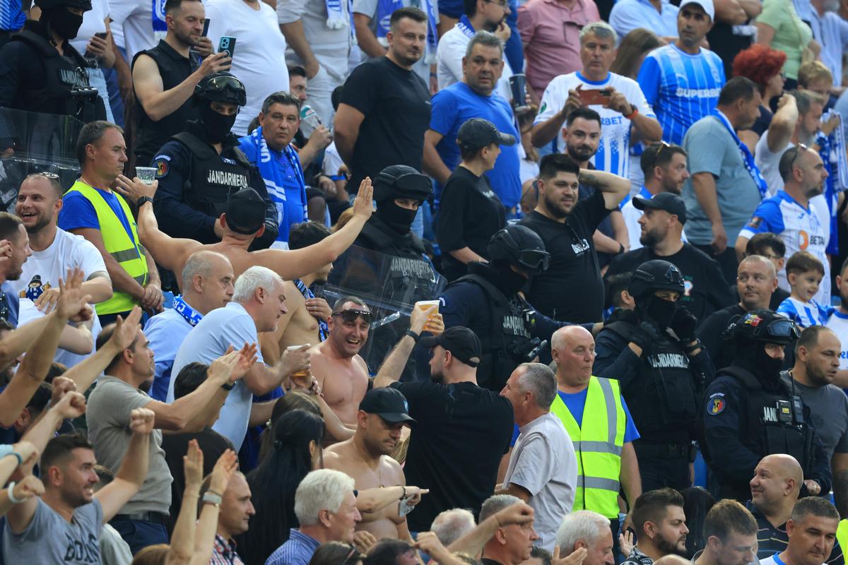 Fanii Levski după goluri