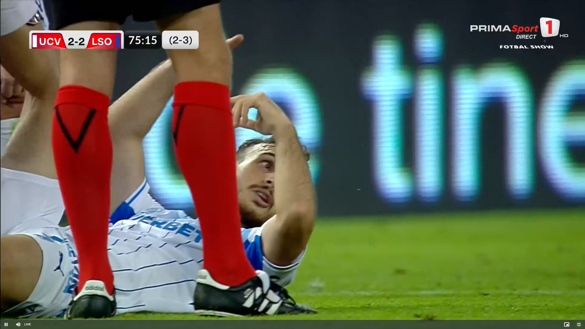 Lovitură pentru Craiova! S-a accidentat în returul cu Levski Sofia