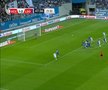 Golul marcat de Adrian Rus în Universitatea Craiova - Levski Sofia / Foto: Captură Prima Sport 1