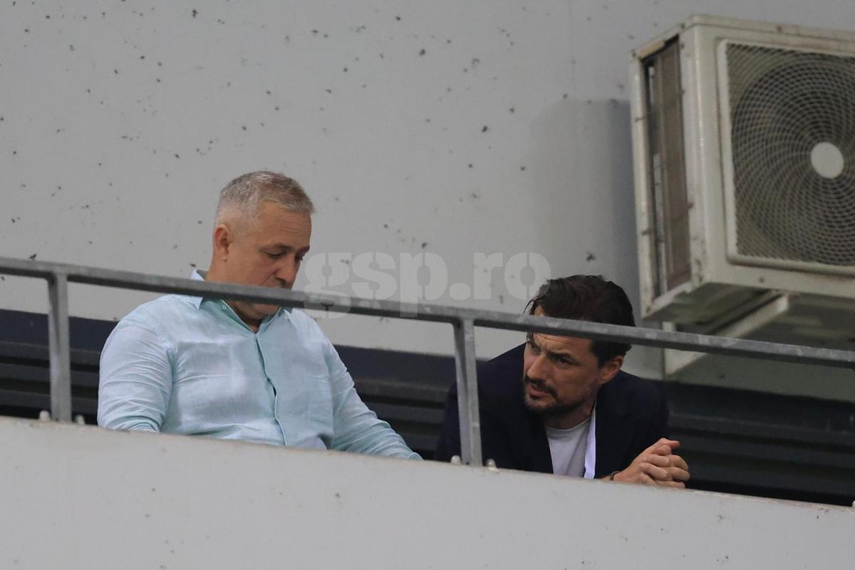 Mihai Rotaru și Mario Felgueiras, după Universitatea Craiova - Levski Sofia / Foto: Ionuț Iordache GSP