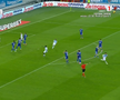 Golul marcat de Adrian Rus în Universitatea Craiova - Levski Sofia / Foto: Captură Prima Sport 1