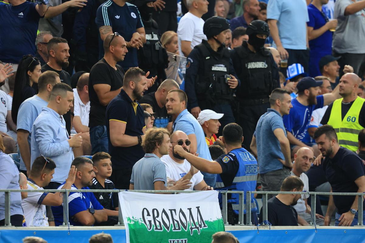 Fanii Levski după goluri