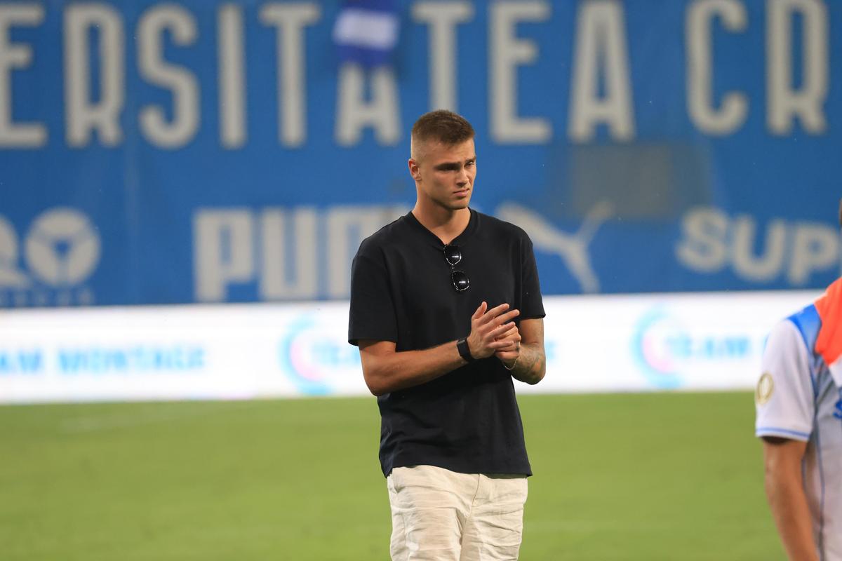 Jucătorii Craiovei, la finalul meciului cu Levski