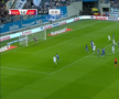 Golul marcat de Adrian Rus în Universitatea Craiova - Levski Sofia / Foto: Captură Prima Sport 1