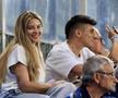 Francesca Simionescu și Juan Bauza la meciul Universitatea Craiova - Levski Sofia. Foto: Ionuț Iordache (GSP.Ro)