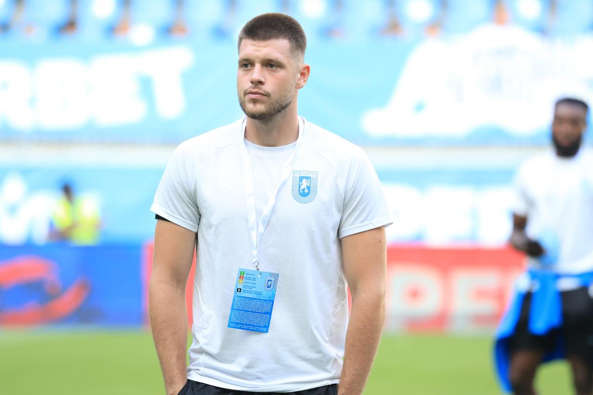 Craiova - Levski, imagini de la nivelul gazonului