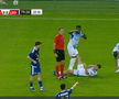 Anzor Mekvabishvili s-a accidentat în Universitatea Craiova - Levski Sofia // FOTO: captură Prima Sport