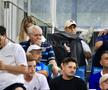 Francesca Simionescu și Juan Bauza la meciul Universitatea Craiova - Levski Sofia. Foto: Ionuț Iordache (GSP.Ro)