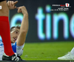 Anzor Mekvabishvili s-a accidentat în Universitatea Craiova - Levski Sofia // FOTO: captură Prima Sport