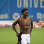 Nsimba în Universitatea Craiova - Levski Sofia, foto: Ionuț Iordache / GSP