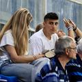 Francesca Simionescu și Juan Bauza la meciul Universitatea Craiova - Levski Sofia. Foto: Ionuț Iordache (GSP.Ro)