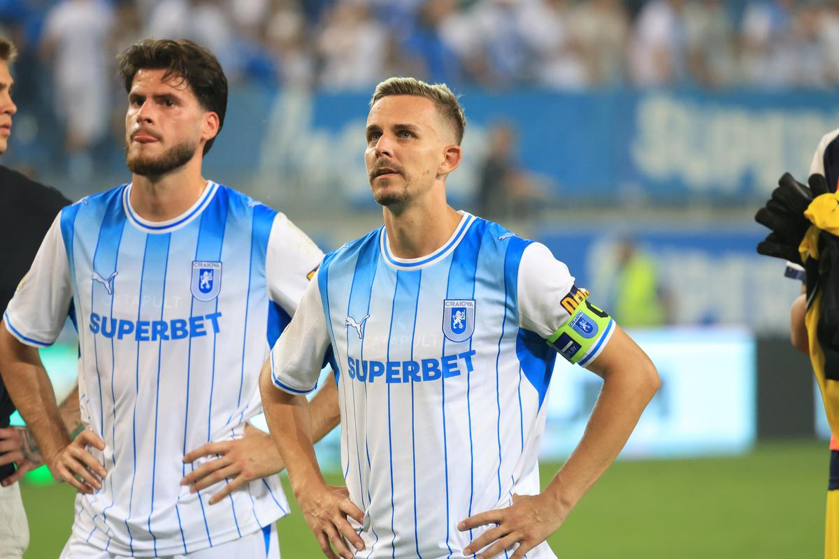Imagini de meci Universitatea Craiova - Levski, foto: Ionuț Iordache / GSP
