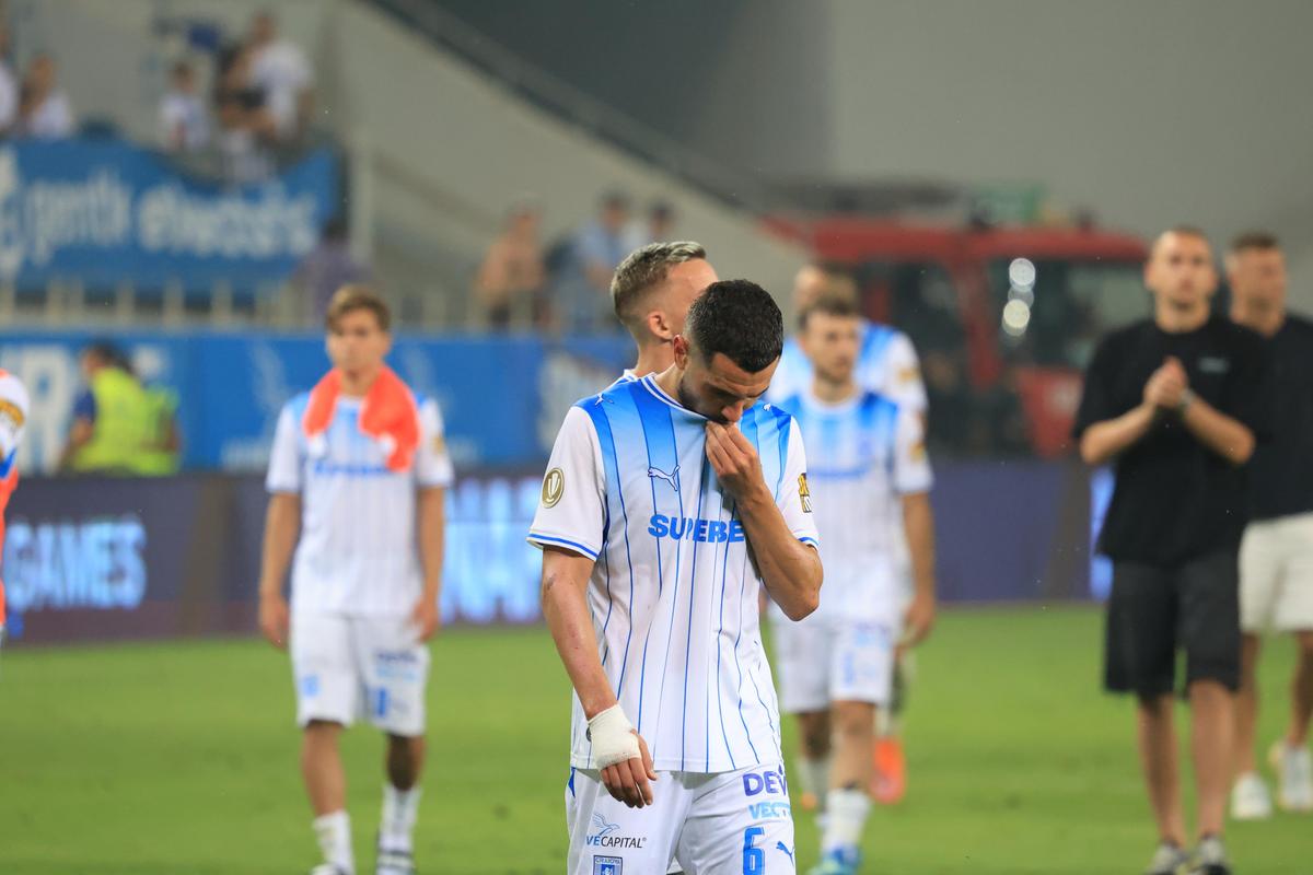 Imagini de meci Universitatea Craiova - Levski, foto: Ionuț Iordache / GSP