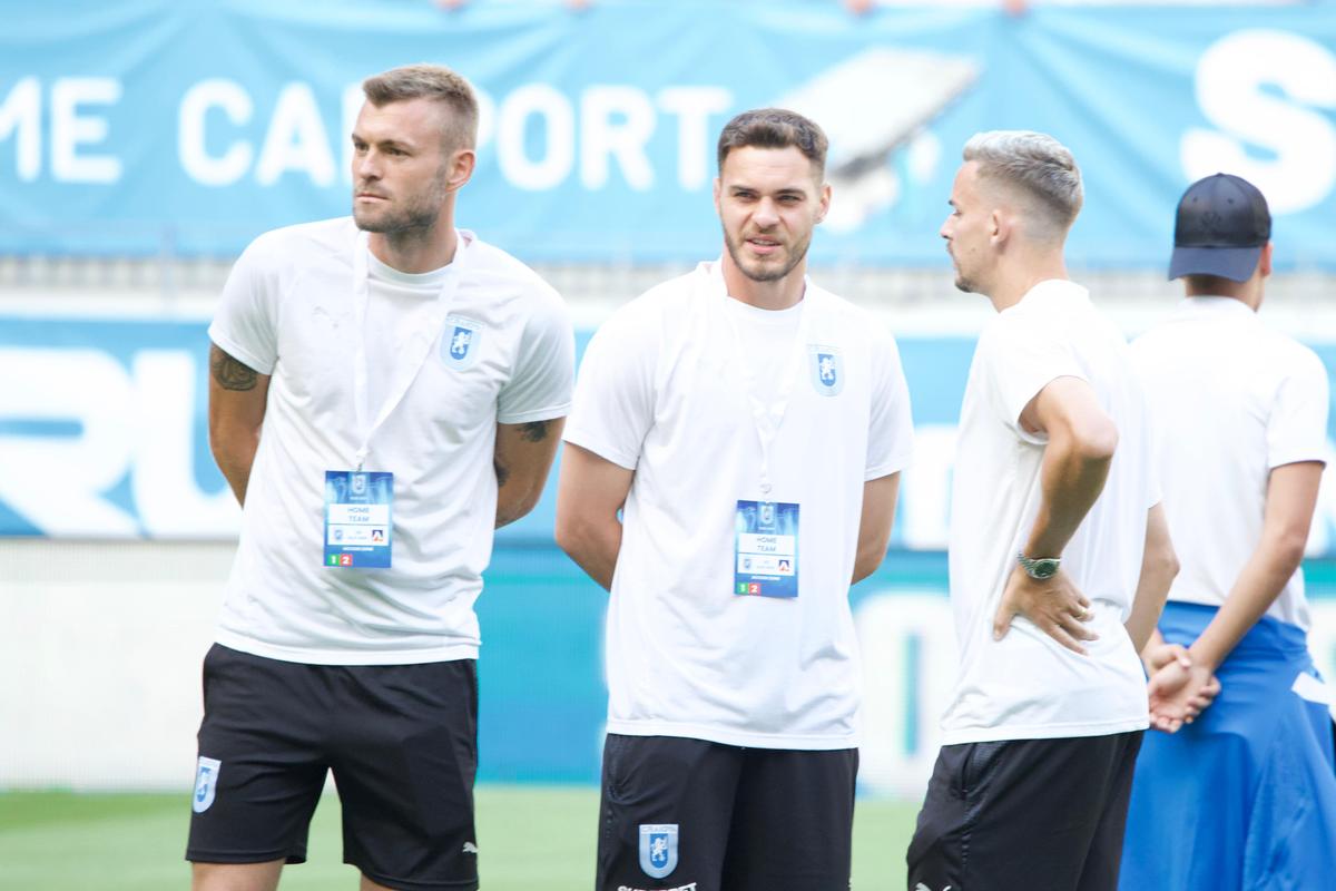 Craiova - Levski, imagini de la nivelul gazonului