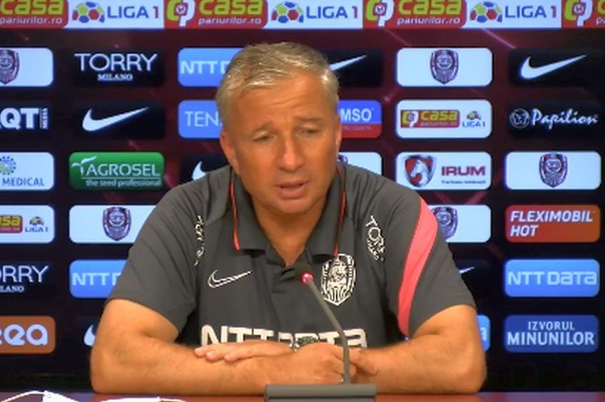 Dan Petrescu, antrenor CFR Cluj // foto: captură Facebook @ Fotbal Club CFR 1907 CLUJ-NAPOCA