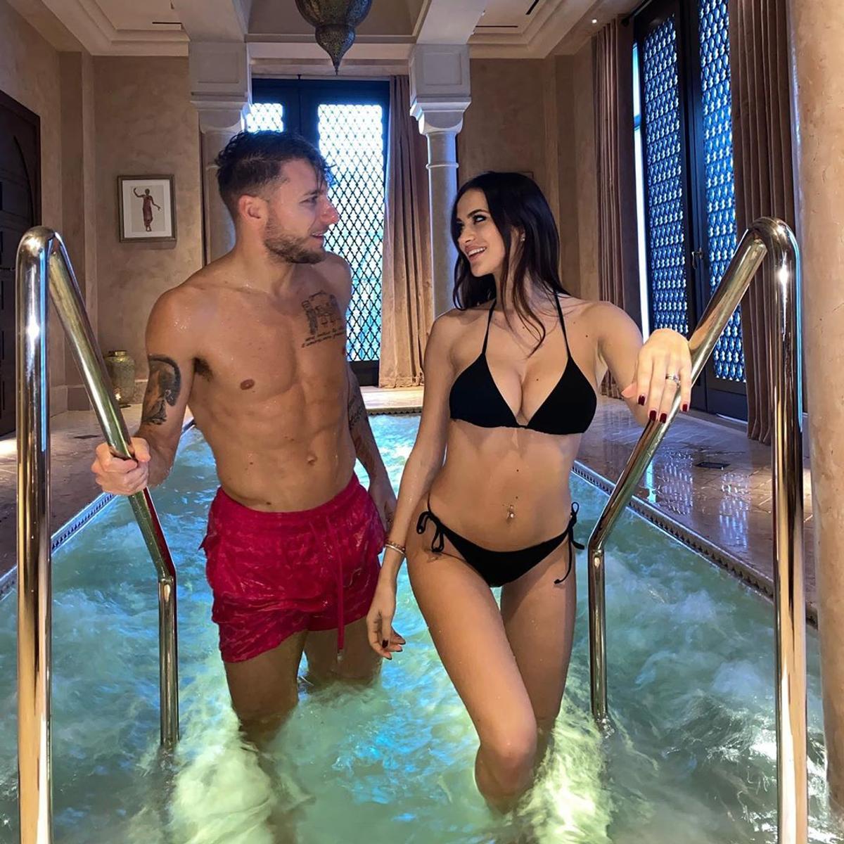 FOTO Vedere din vacanță: iubita lui Immobile a făcut furori în sudul Italiei » Fotografii electrizante pe un yaht